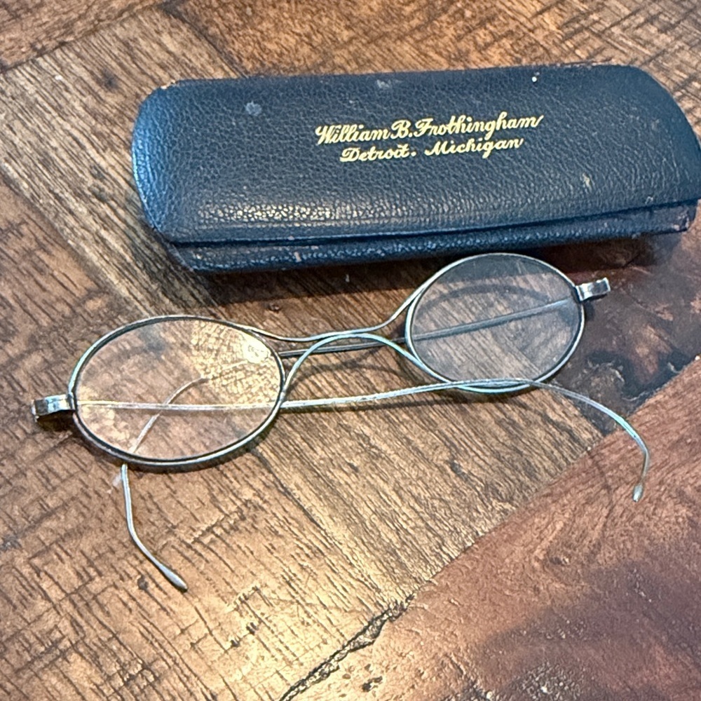 1800’s vintage Silver Glasses small antique collectors